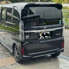 検9年９月　スマートキー二個！　JF3 NBOXカスタム　GLターボ　ホンダセンシング　純正8インチナビ　ドラレコ　エヌボックスの画像