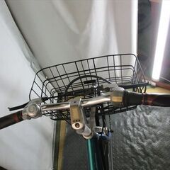 Ｄ884★限定特価　整備済み★ブリヂストン　ビレッタ★ 中古自転車【27インチ　グリーン　アルミフレーム】の画像