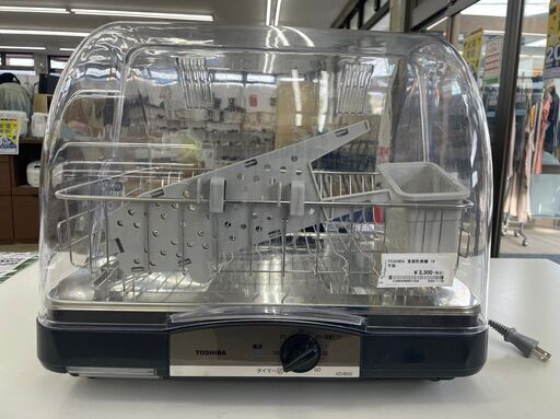 ★ジモティ割あり★ TOSHIBA 食器乾燥機  18年製 動作確認／クリーニング済み TJ9734