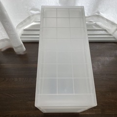 収納ケース 透明ケース 縦約30×横約18×奥行き約40cm OS3374の画像