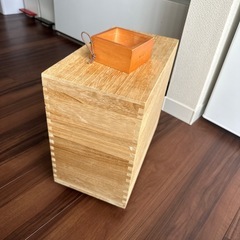 桐の米びつ＆米カップ　10キロの画像