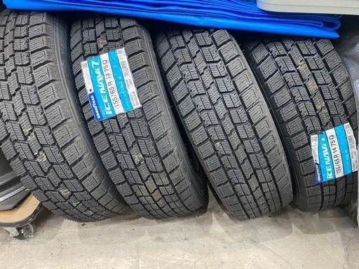 155/65R14 スタッドレスタイヤ・ホイール付き(未使用)