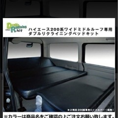 ハイエース 200系 1-7型 ワイドボディ（ S-GL用）ダブ...