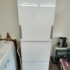 中古品　通電確認済み　SHARP シャープ　SJ-GW35-W　