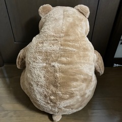 ふわふわ！ GIGAクマさん 特大 くま ぬいぐるみの画像