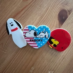 スヌーピー クリップ　 3個セット