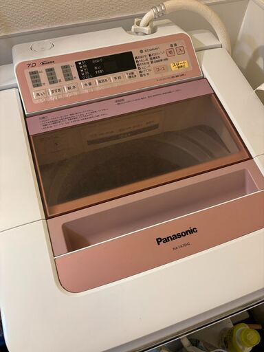 Panasonic 洗濯機 NA-FA70H2 お渡し場所・時間指定