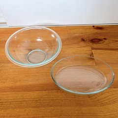 ガラスボール2種