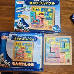 トーマス　木のぴったりパズル　パズルの画像