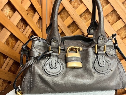 【愛品館江戸川店】Chloe パディントンバッグ 01-09-51-5191 ID107-049402-007