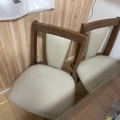 ダイニングセット　テーブル1 椅子2 ベンチ1の画像
