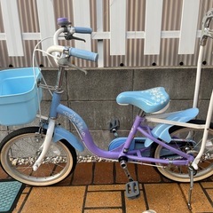 アナと雪の女王 自転車 16インチ 美品【引き取り限定】