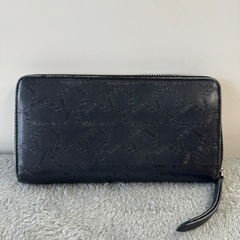 【値下げしました】JIMMY CHOO 長財布 黒 ブラック レ...