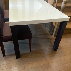 ○ ニトリ、ダイニングテーブルセット、4人用、店頭価格89,900円
