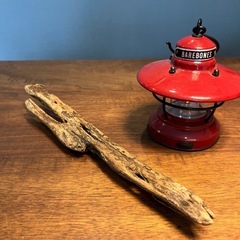 23 細長　穴開き　流木、天然物、インテリア、お着物の画像