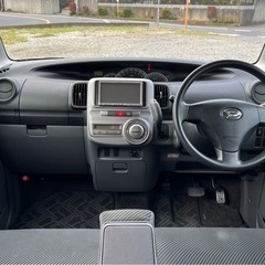 ★車検付き★コミコミ価格★タントカスタム Xリミテッド　パワースライドドア　社外ナビ　社外15インチホイール　ETC 機関良好！の画像