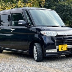 ★車検付き★コミコミ価格★タントカスタム Xリミテッド　パワースライドドア　社外ナビ　社外15インチホイール　ETC 機関良好！の画像