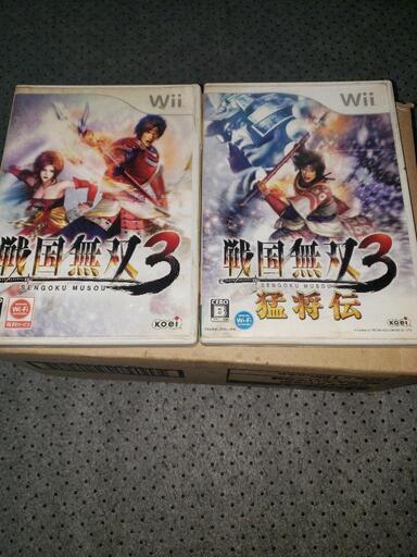 Wii 戦国無双3 2枚組セット