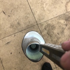 大型用のマフラーの画像