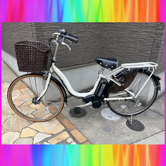 🌈バッテリーほぼ新品！8.9Ah 🌈YAMAHA　ヤマハ　パスナチュラ　電動自転車　電動アシスト自転車　11154