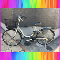 🌈現行バッテリー！8.7Ah　ヤマハ　パスナチュラ　24インチ　...