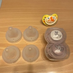 哺乳瓶乳首、おしゃぶり(生後0〜3ヶ月向け)