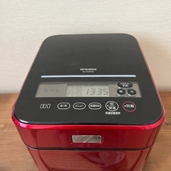 【決定】三菱　蒸気レス　IHジャー炊飯器　5.5合炊き　NJ- ...