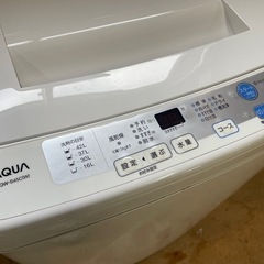 111501 アクア4.5kg洗濯機　2015年製の画像