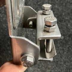 ステンレス製アンテナ基台　角度調整可能の画像