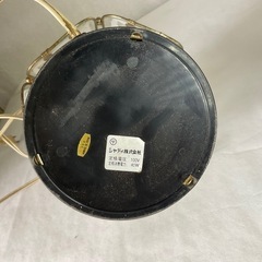 【ジャンク】朝顔柄 ランプの画像