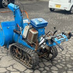●エンジン実働! YAMAHA ヤマハ 除雪機 8馬力 スノーメイト YT875 雪かき SNOWMATE 現状販売 ベース 発送不可 札幌近郊配送可 札幌発の画像