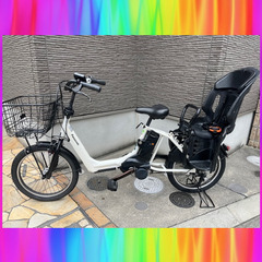 ?超容量13Ah?パナソニック　Panasonic　ギュットアニーズ 20インチ　電動自転車　子供乗せ　111513