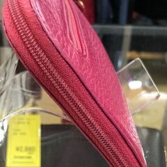 【ジャングルジャングル岸和田店】ATAO L字ファスナー　長財布　ピンクの画像