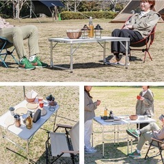 アウトドアテーブル残り1つ    キャンプにも使えます！の画像