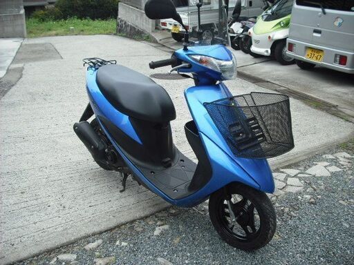 新古車 SUZUKI Address V50 スズキ アドレスV50 (CA4BA) ブルーM・走行1750Km