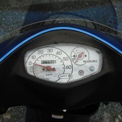 新古車 SUZUKI Address V50 スズキ アドレスV50 (CA4BA) ブルーM・走行1750Kmの画像