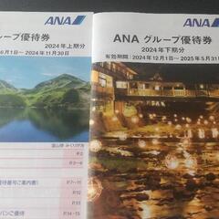 全日空 ANAグループ 株主優待券 株主優待番号の画像