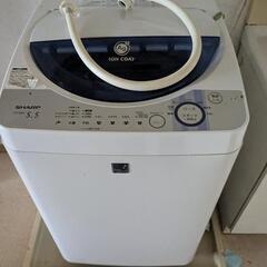 SHARP5.5L洗濯機