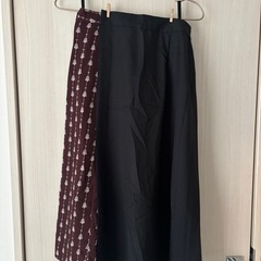REFRECT 切り替えスカート コンビスカート ラップスカート
