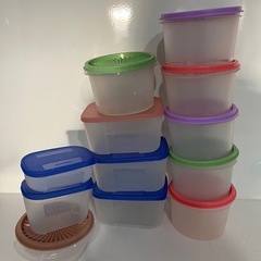 タッパーウェア　12点の画像