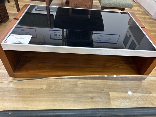 【軽トラック90分無料貸し出し】HOBANGのガラス天板センターテーブル入荷しました！！