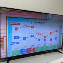 値下げ済　ジャンクSHARP 50インチ　4Kテレビ 2020年...