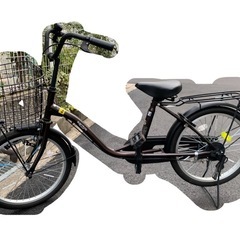 自転車 20インチ 後ろ乗せ対応　