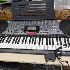  CASIO CTK-620L カシオ 光ナビゲーション キーボード 自動演奏付 アダプター付の画像