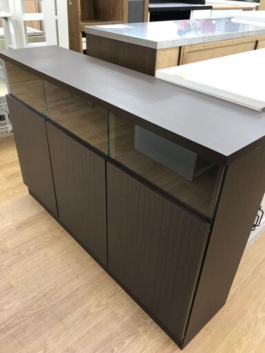 ★ジモティ割あり★ キャビネット   ブラウン  H80×W118×D29 　 クリーニング済み KJ6908