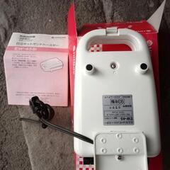 日立ホットサンドトースター　９３年製　未使用品　説明書付き　動きますの画像