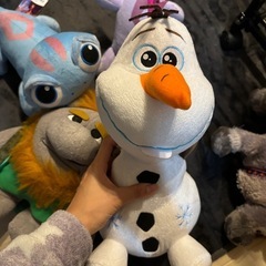 アナと雪の女王2 ぬいぐるみセットの画像