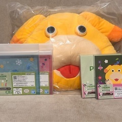 ピクミン　　一番くじ オッチンフェイスクッション ほかセット