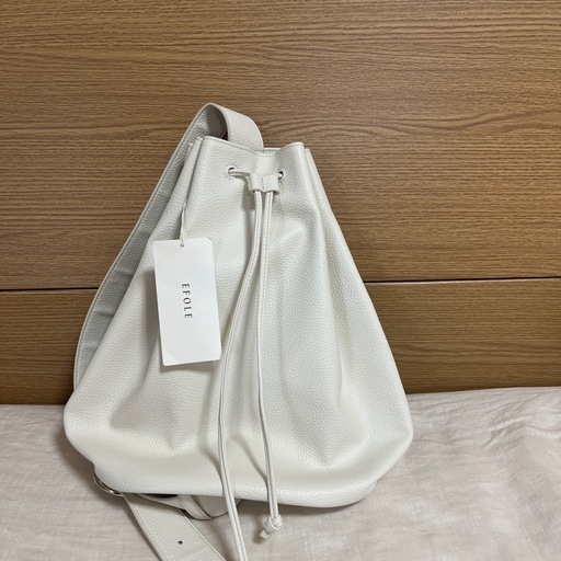 新品！EFOLE ドローストリング ワンショルダー バッグ エフォル バック