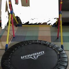 NEW オリンピア　折りたたみ鉄棒 DX ミズタニ　つり輪　ブラ...